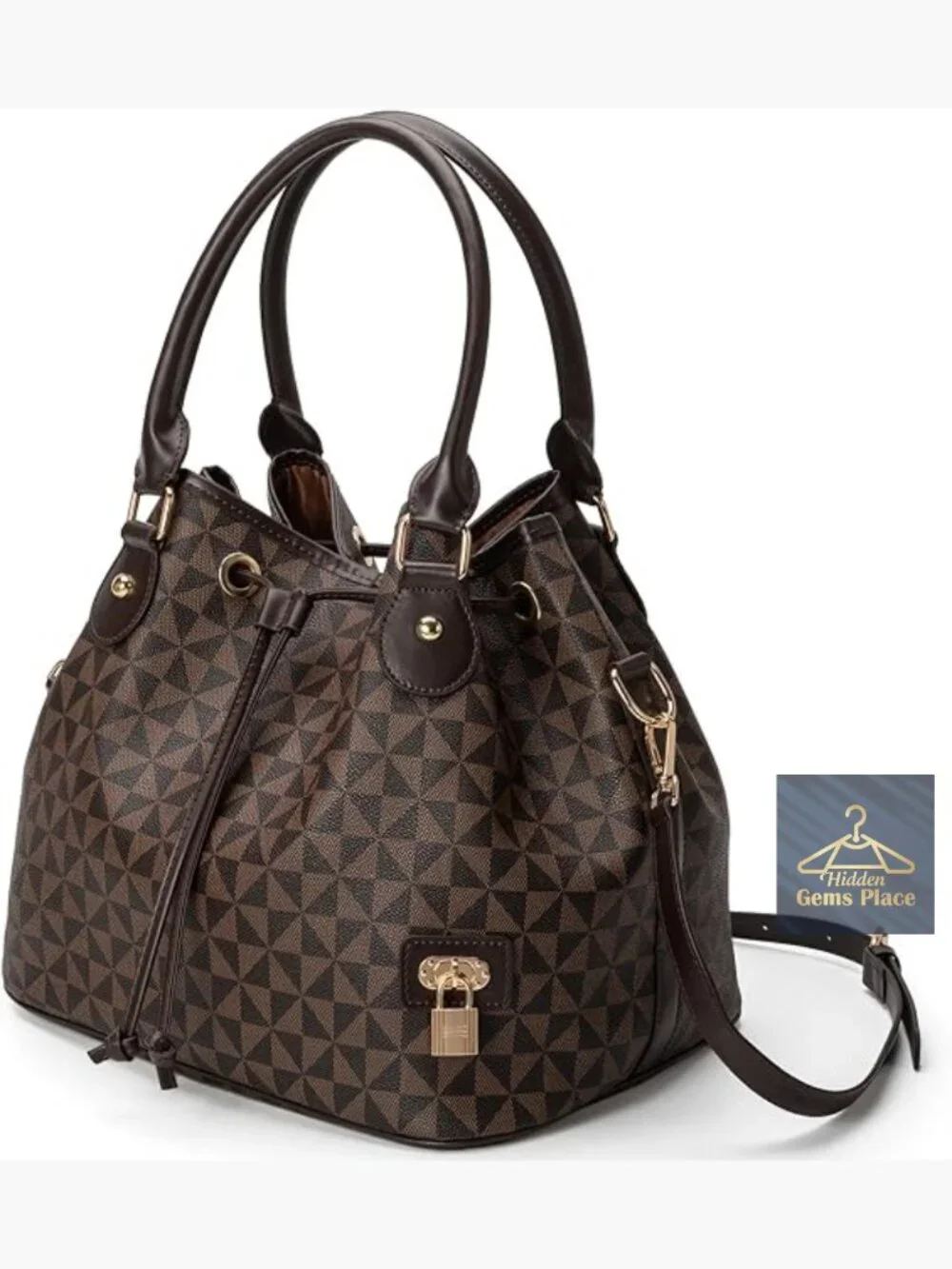 West Hobo Bucket Purse Drawstring Closure Shoulder Tote With Pockets